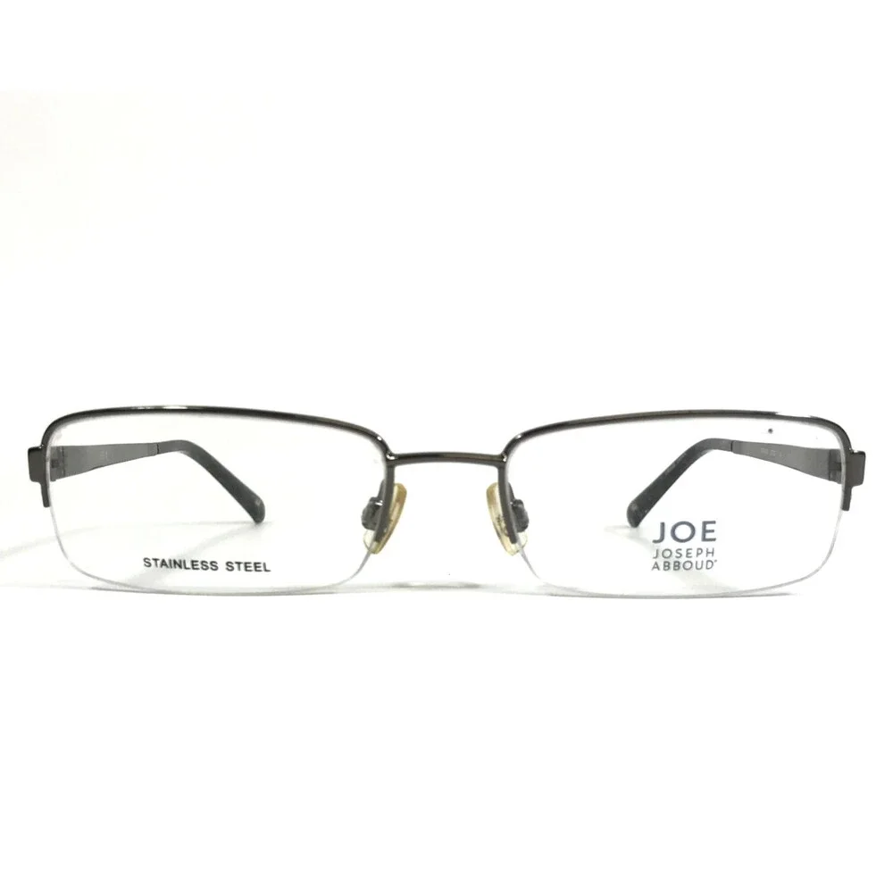 Joseph Abboud Eyeglasses Frames JOE 4002 STEEL Rectangle Half Rim 54-18-140